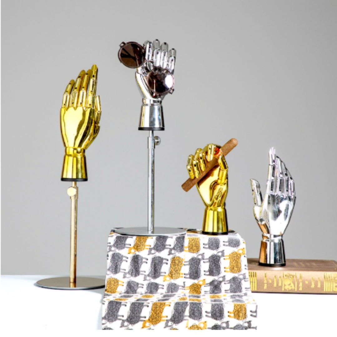 Body Jewelry Shop - Decoración Hogar Vrouwelijke Hand Oefenpop Plating,