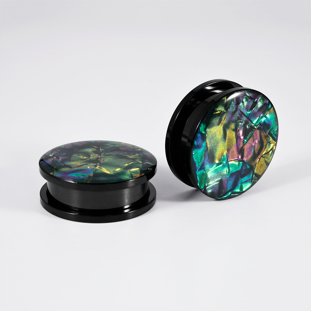 1PC Rvs Mix Kleuren Shell Vlie - Body Jewelry Tunnels recensie en prijs