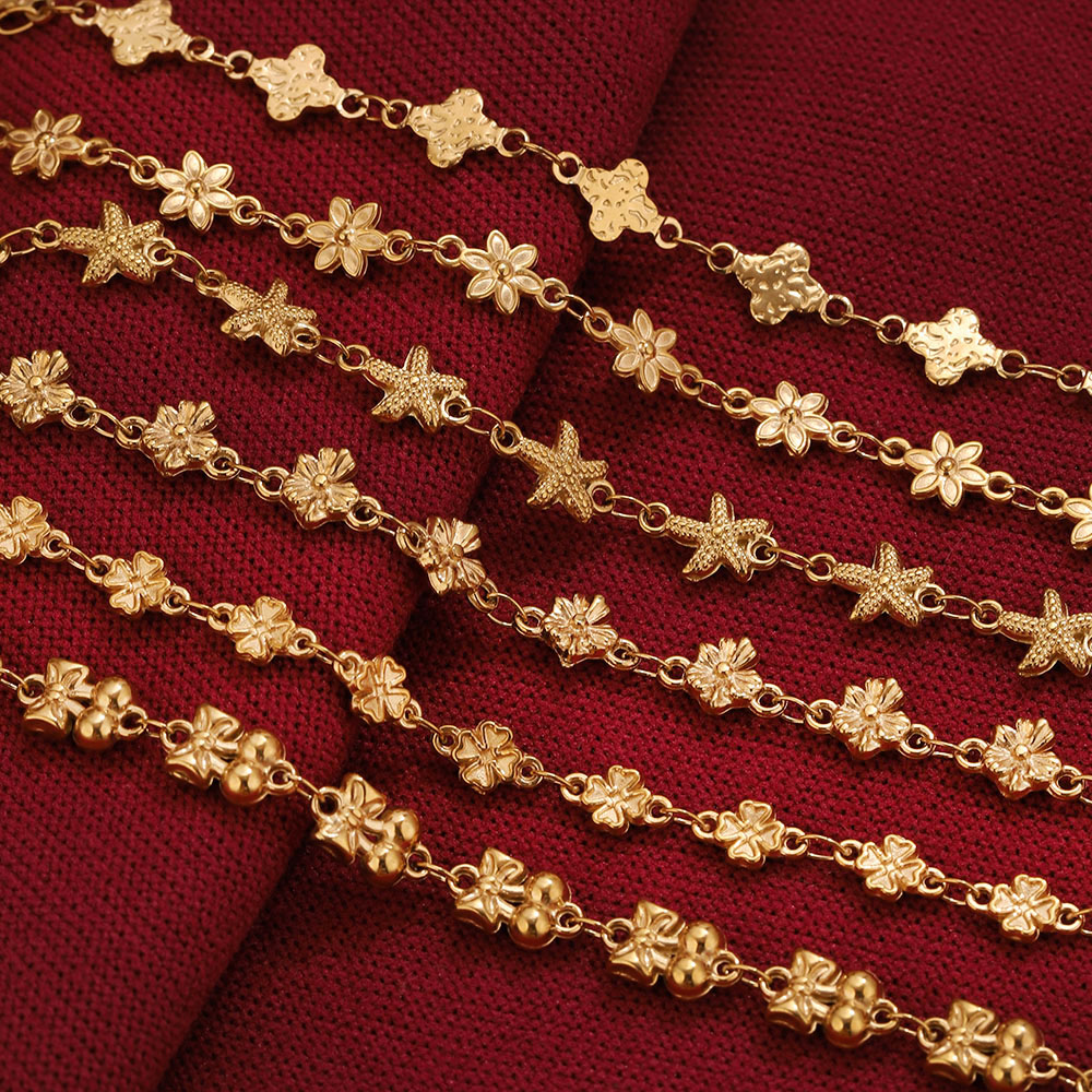 1 meter roestvrijstalen bloems - Body Jewelry In Bulk recensie en prijs
