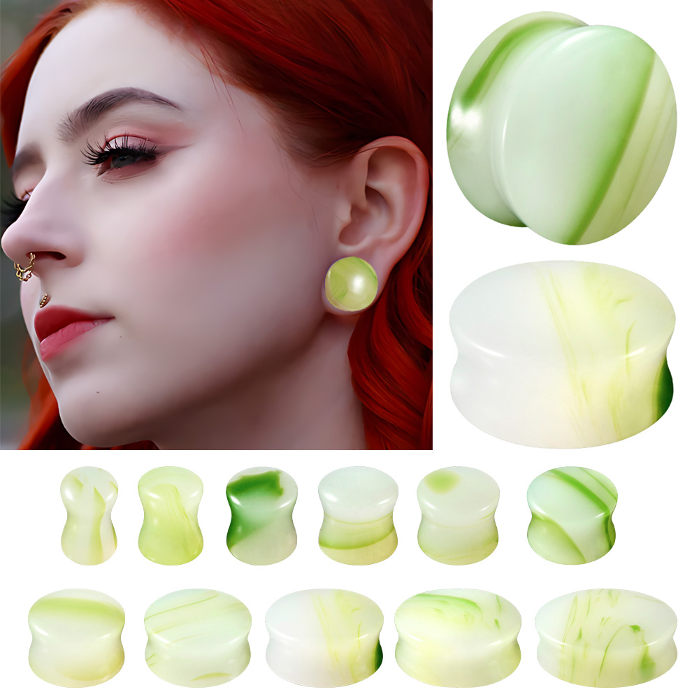 1/2/22PCS Glas & Steen Ronde O - Body Jewelry Tunnels recensie en prijs