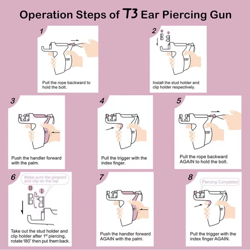 T3 Oorpiercing Pistool Kit Ase - Body Jewelry In Store recensie en prijs
