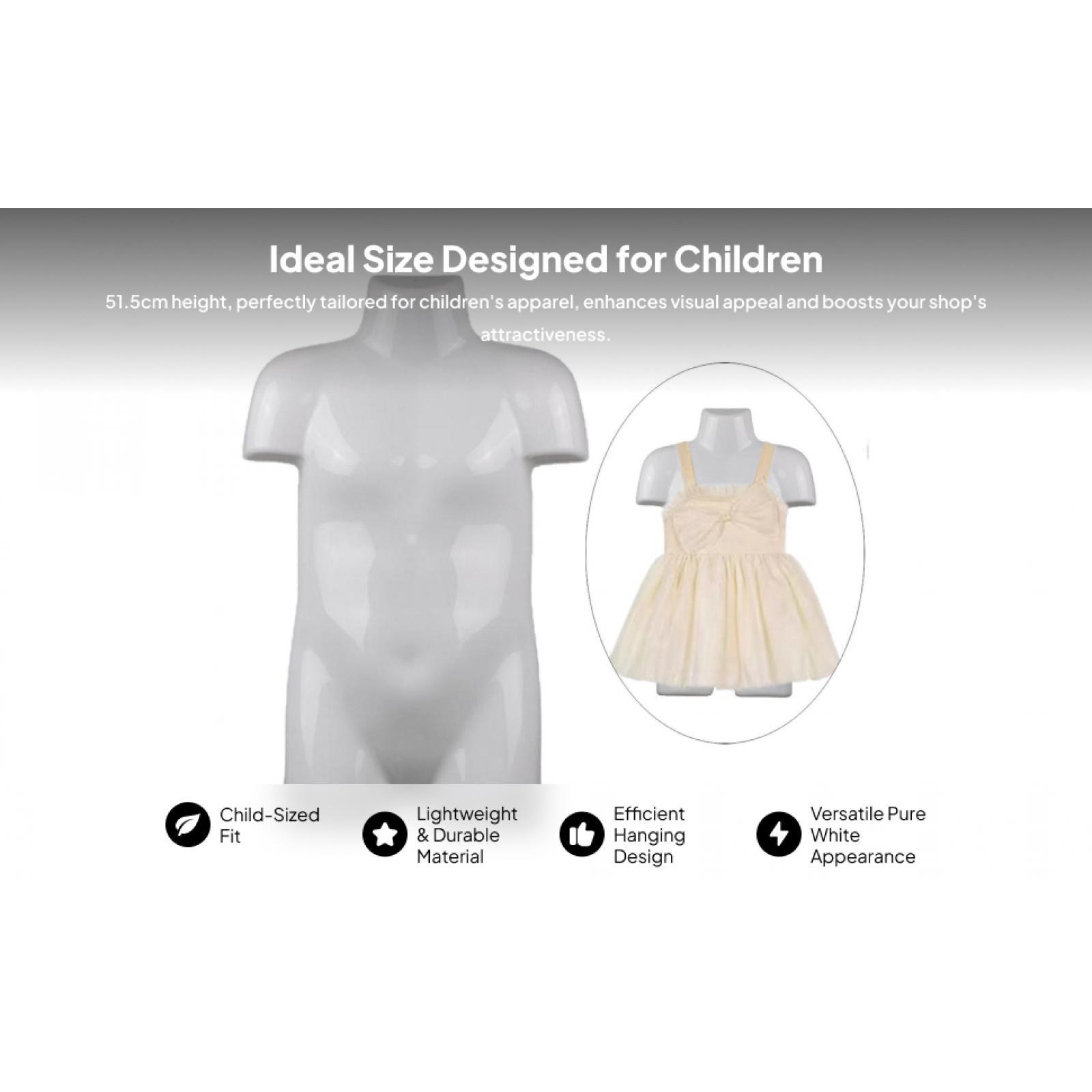 Kid Mannequin Torso Kind Manne - Body Jewelry Shop recensie en prijs