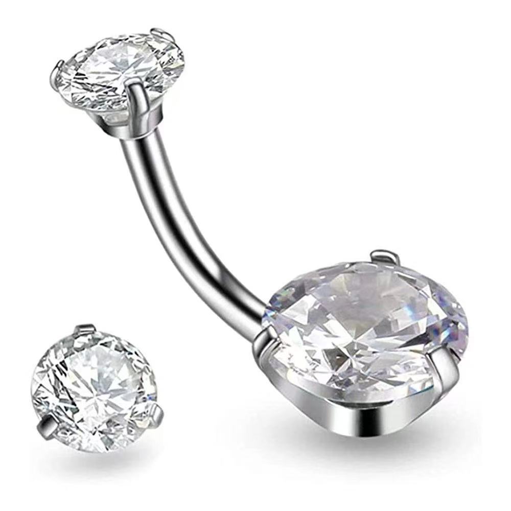 8 STKS Navelpiercing Kit - 14G - Body Jewelry In Bulk recensie en prijs