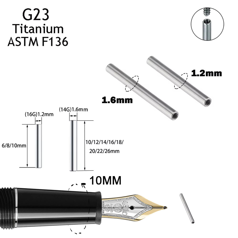 10 stks/partij ASTM F136 Titan - Body Jewelry In Bulk recensie en prijs