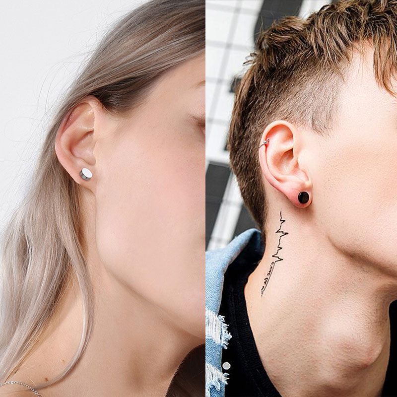 1 Paar/6 Paar Roestvrijstalen  - Body Jewelry Tunnels recensie en prijs