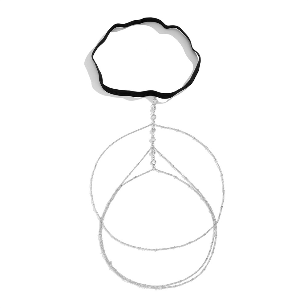 Boho elastische band kristalle - Body Jewelry Outfit recensie en prijs