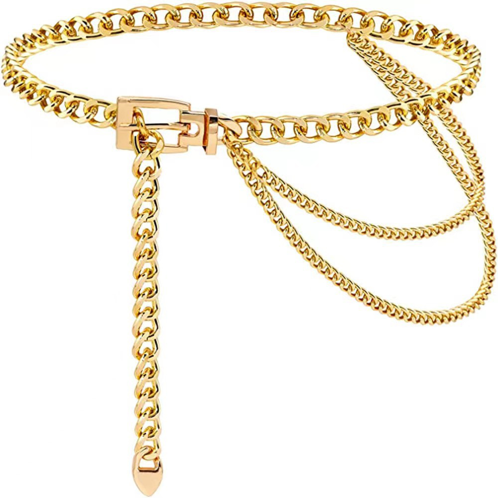 Punk taille ketting metalen ri - Qualiti Body Jewelry recensie en prijs
